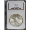 Image 3 : 1922 S$1 MS67 NGC. Although the 1922 is the most commo 