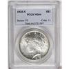 Image 1 : 1925-S S$1 MS64 PCGS. A strongly lustrous piece that h 