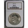 Image 1 : 1974 $1 MS66 NGC. A highly lustrous example, nicely st 