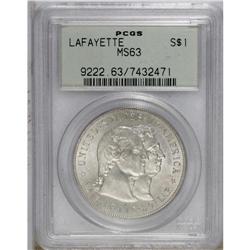 1900 S$1 Lafayette Dollar MS63 PCGS. Select and solidl 