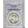 Image 1 : 1936-D 50C Cincinnati MS66 PCGS. A thin arc of russet 