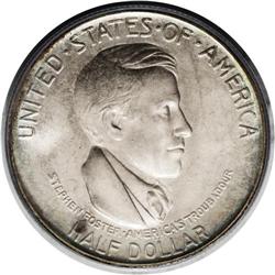 1936-D 50C Cincinnati MS67 PCGS. Supremely well struck 