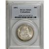 Image 1 : 1892 50C Columbian MS65 PCGS. A highly lustrous Gem ex 