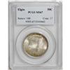 Image 3 : 1936 50C Elgin MS67 PCGS. Intermittent golden-tan and 