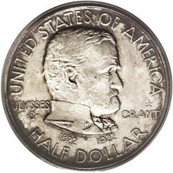 1922 50C Grant with Star MS64 PCGS. One of the key var 