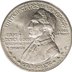 1928 50C Hawaiian MS62 ANACS. This is a lustrous Mint 