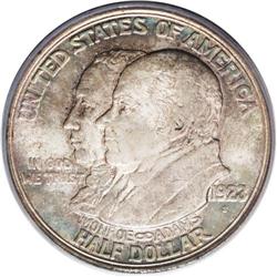 1923-S 50C Monroe MS65 PCGS. The overall quality and a 