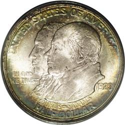 1923-S 50C Monroe MS66 PCGS. Monroe halves are now con 