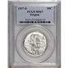 Image 1 : 1937-D 50C Oregon MS67 PCGS. A flashy, blast-white Sup 