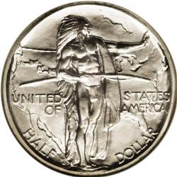 1939-D 50C Oregon MS68 NGC. Final year of issue for th 