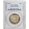 Image 3 : 1915-S 50C Panama-Pacific MS66 PCGS. Blushes of cobalt 