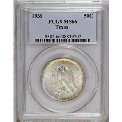 1935 SET Texas PDS Set MS65 to MS66 PCGS. The set incl 