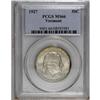 Image 1 : 1927 50C Vermont MS66 PCGS. A highly lustrous Premium 