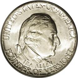 1927 50C Vermont MS67 PCGS. A relatively high mintage 