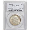 Image 3 : 1927 50C Vermont MS67 PCGS. Delicate silver-gray and p 