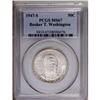Image 1 : 1947-S 50C Booker T. Washington MS67 PCGS. David Bower 