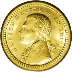 1903 G$1 Louisiana Purchase/Jefferson MS66 PCGS. The g 