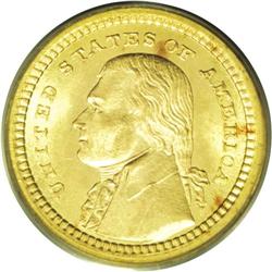 1903 G$1 Louisiana Purchase/Jefferson MS66 PCGS. This 