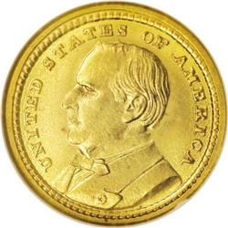1903 G$1 Louisiana Purchase/McKinley MS65 NGC. Well st 