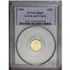 Image 3 : 1904 G$1 Lewis and Clark MS65 PCGS. From 1903 to 1926, 
