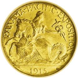1915-S $2 1/2 Panama-Pacific Quarter Eagle MS66 NGC. W 