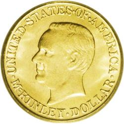 1917 G$1 McKinley MS66 PCGS. This Premium Gem, housed 