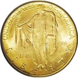 1926 $2 1/2 Sesquicentennial MS65 PCGS. The full name 