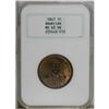 Image 3 : 1847 1C Hawaii Cent MS63 Red and Brown NGC. The first 