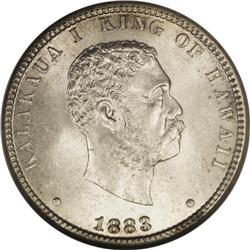 1883 25C Hawaii Quarter MS66 NGC. In 1883, the San Fra 