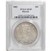 Image 1 : 1883 S$1 Hawaii Dollar XF45 PCGS. This is a lightly ci 