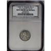 1943 1C --Struck on a Dime Planchet, Damaged--NCS. AU D 