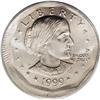 Image 1 : 1999-P SBA$ Anthony Dollar--Uncentered Broadstrike--MS 