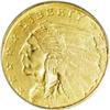 1911 $2 1/2 Indian Quarter Eagle--Struck 3% Off Center 