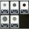 Image 2 : 1940 MS Proof Set PR65 to PR66 NGC. The set includes: 