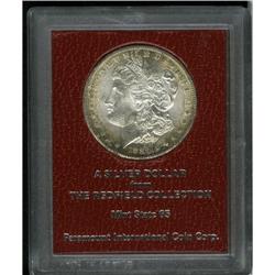 1889-S S$1 MS65 Paramount International (MS62). Ex: Re 