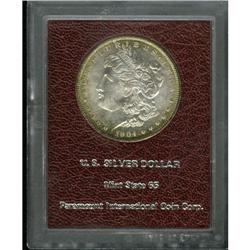 1904-O S$1 MS65 Paramount International (MS64). A typi 