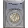 Image 1 : 1916-D 50C MS64 PCGS. Choice, though the overall eye a 