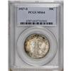 Image 1 : 1927-S 50C MS64 PCGS. Scintillating peripheral iridesc 