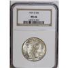 Image 3 : 1929-S 50C MS66 NGC. A mostly brilliant surface covers 