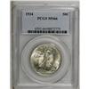 Image 1 : 1934 50C MS66 PCGS. The devices are well-defined, and 