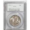 Image 3 : 1934-S 50C MS65 PCGS. Blended chestnut and dove-gray h 