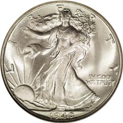 1940-S 50C MS67 NGC. This beautiful Superb Gem is rema 