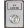 Image 1 : 1941-S 50C MS66 NGC. The short set key, here represent 
