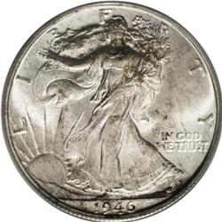 1946 50C Doubled Die Reverse MS65 PCGS. Breen-5215, FS 