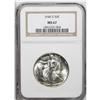 Image 1 : 1946-S 50C MS67 NGC. Boldly struck and highly lustrous 