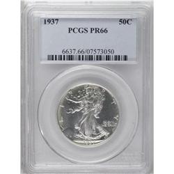 1937 50C PR66 PCGS. A crisply struck and essentially u 