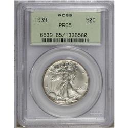 1939 50C PR65 PCGS. The fields are moderately reflecti 