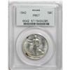 Image 1 : 1942 50C PR67 PCGS. Milky green haze has largely obscu 