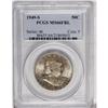 Image 1 : 1949-S 50C MS66 Full Bell Lines PCGS. Mottled lilac, o 