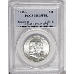 1952-S 50C MS65 Full Bell Lines PCGS. The otherwise un 